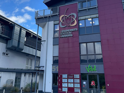 Wundkomeptenzzentrum Marburg –Wartezimmer