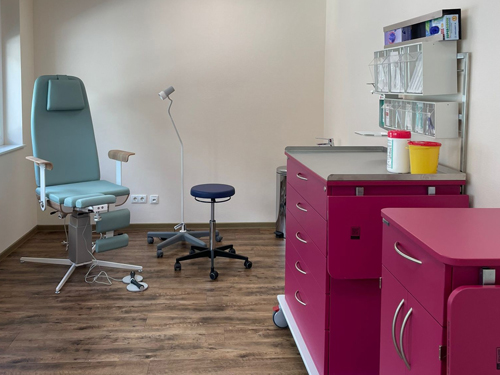 Wundkomeptenzzentrum Marburg –Behandlungszimmer