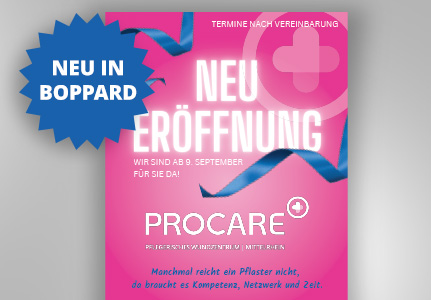 Neuzuwachs in der <br>PROCARE Family <br>in Boppard